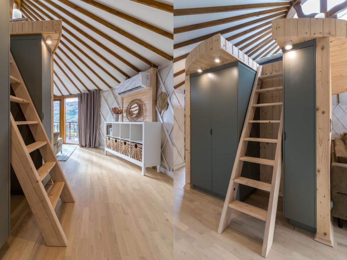 Gorski Glamping - Caloroczne Jurty Z Widokiem Tylmanowa Екстериор снимка